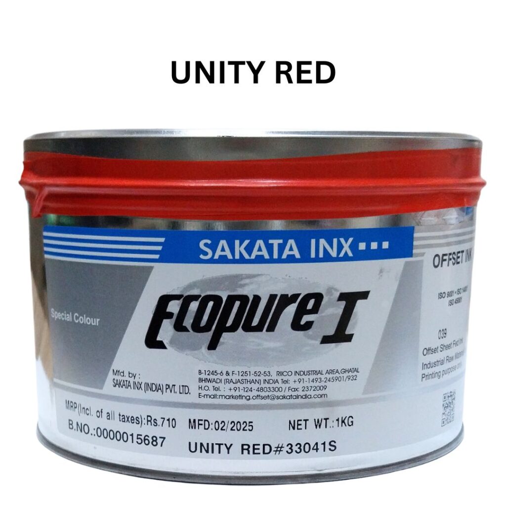 UNITY RED - SPOT COLOR
