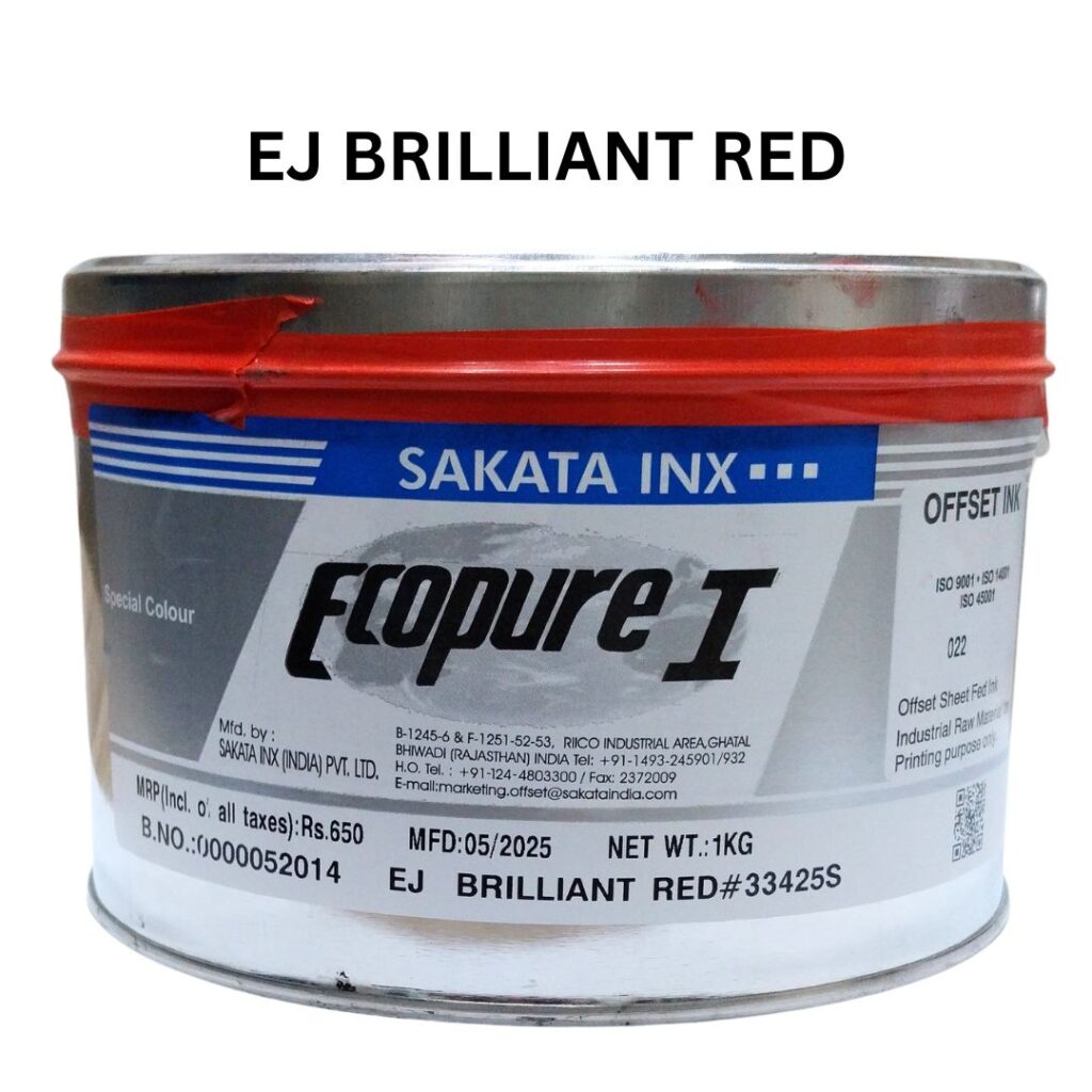 EJ bRILLIANT RED - SPOT COLOR