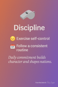 discipline