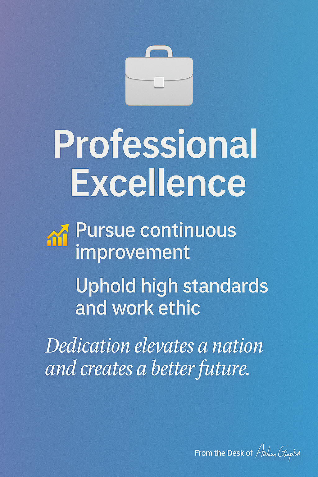 professional excellence